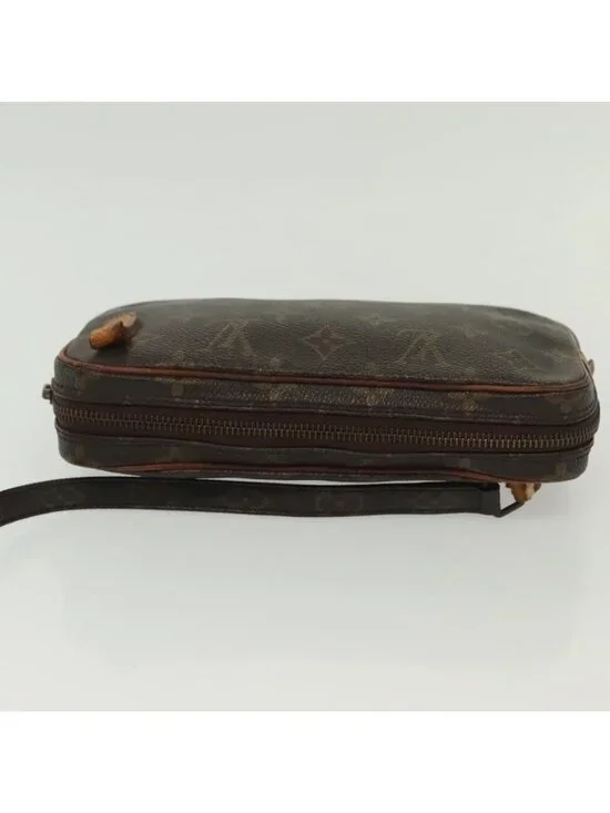 Authentic LOUIS VUITTON Monogram Marly Bandouliere Shoulder Bag M51828 LV - Picture 13 of 16